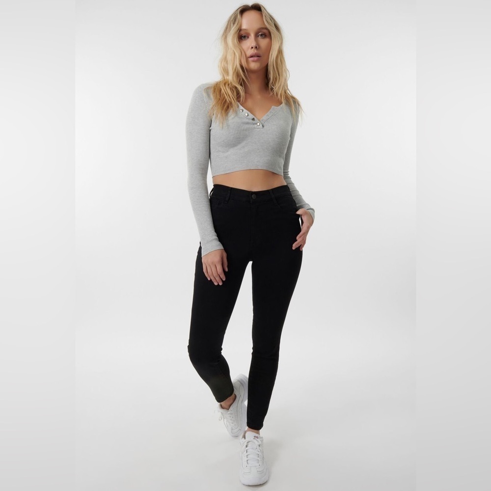 Black Jean Jeggings